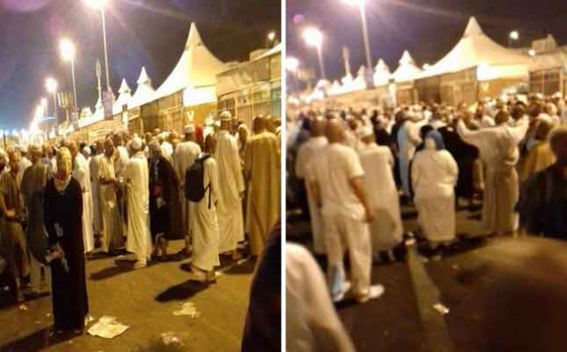 مقرات البعثة المغربية بالديار المقدسة  تشهد احتجاجات ومسيرات الغضب